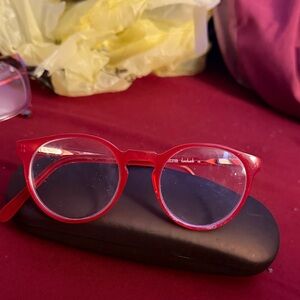 Stylish Red Glasses Anointed